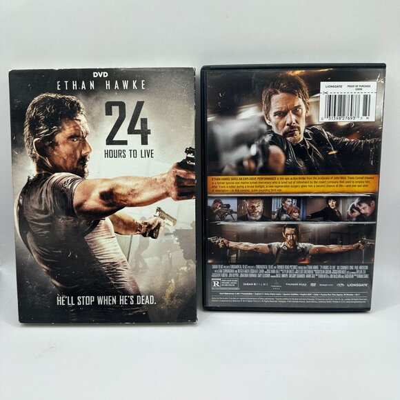 Ethan Hawke 24 Hours To Live DVD R Lionsgate Action Thriller Movie R - Picture 5 of 6